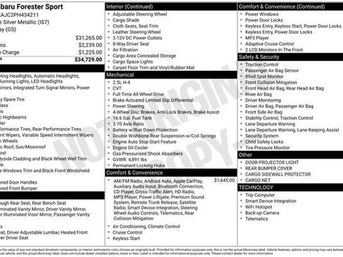 Used 2023 Subaru Forester Sport image 7