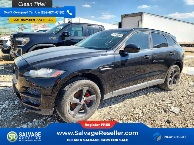 Used 2018 Jaguar F-PACE Premium AWD/4WD image 1
