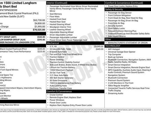 Used 2023 RAM 1500 Limited w/ Bed Utility Group AWD/4WD image 12