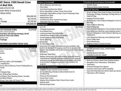 New 2026 GMC Sierra 1500 Denali w/ Technology Package