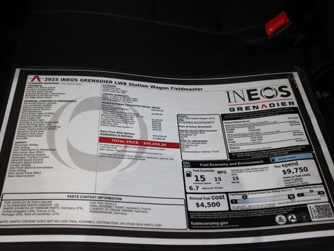 New 2025 INEOS Grenadier Fieldmaster Edition image 23