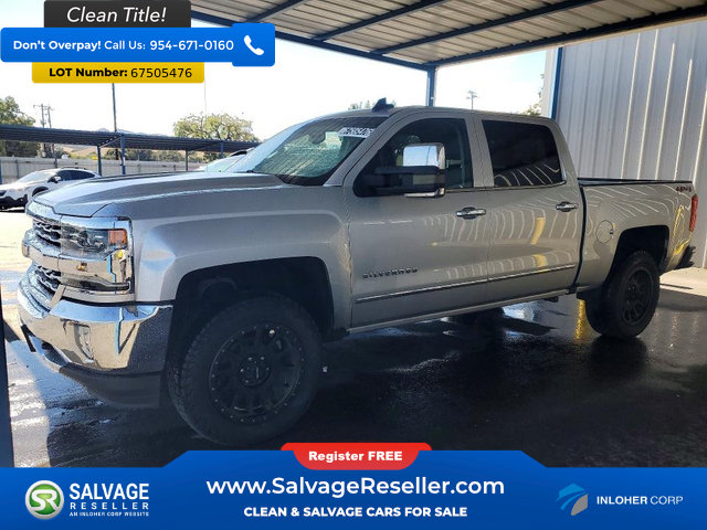 Used 2018 Chevrolet Silverado 1500 LTZ AWD/4WD image 1