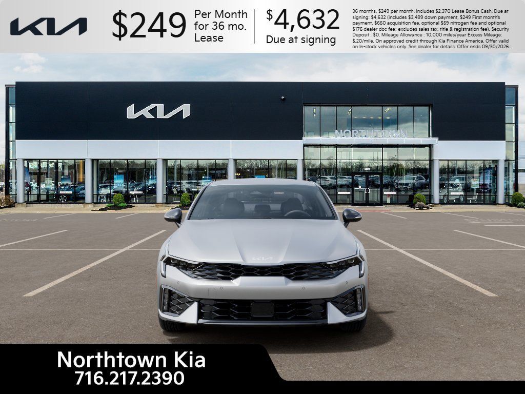 New 2026 Kia K5 GT-Line w/ GT-Line Red Interior Package AWD/4WD image 2