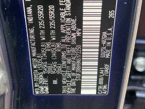 Used 2022 Toyota Highlander Platinum image 30