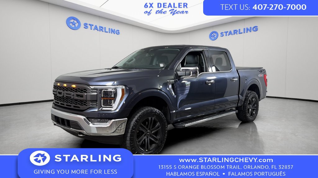 Used 2021 Ford F150 Lariat w/ Equipment Group 502A High AWD/4WD image 1