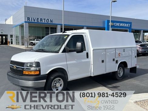 New 2025 Chevrolet Express 3500 1WT w/ Power Convenience Package image 1