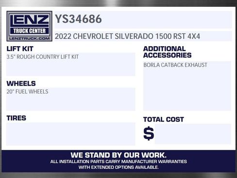 Used 2022 Chevrolet Silverado 1500 RST AWD/4WD image 2