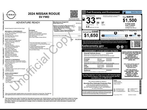 Used 2024 Nissan Rogue SV FWD image 14