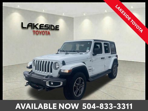 Used 2023 Jeep Wrangler Unlimited Sahara AWD/4WD image 1