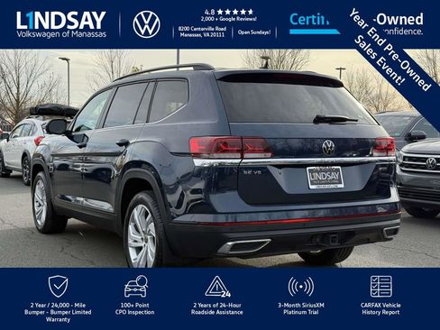 Certified 2022 Volkswagen Atlas SE w/ Panoramic Sunroof Package image 5