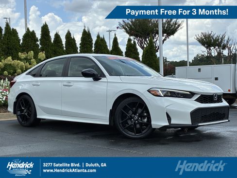 Used 2025 Honda Civic FWD Hybrid Sedan image 1