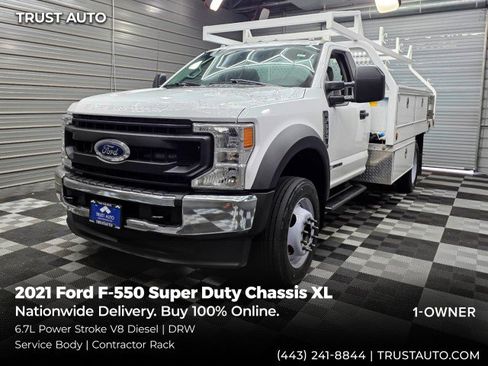 Used 2021 Ford F550 2WD Regular Cab Super Duty image 38