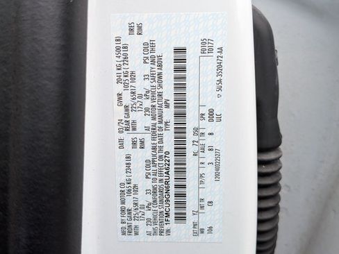 Used 2024 Ford Escape Active AWD/4WD image 22