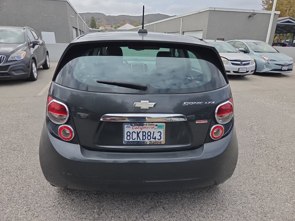 Used 2015 Chevrolet Sonic LTZ FWD image 4