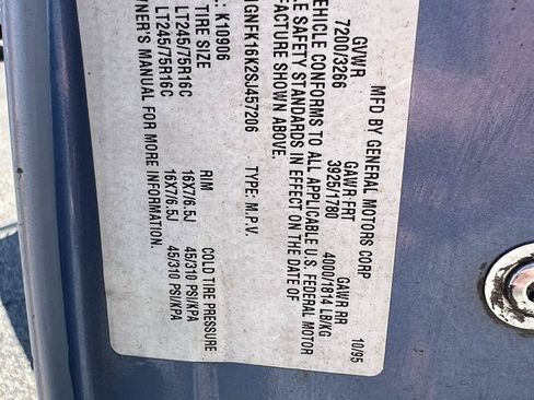 Used 1995 Chevrolet Suburban 4WD image 20