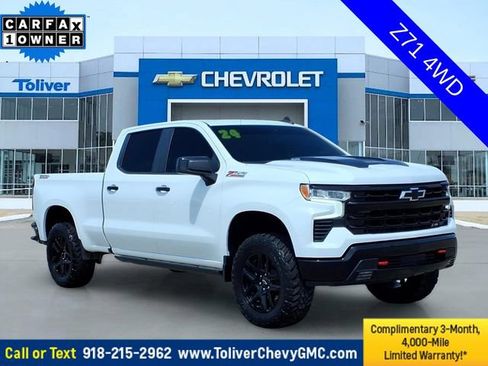 Used 2024 Chevrolet Silverado 1500 LT Trail Boss w/ Convenience Package II AWD/4WD image 1