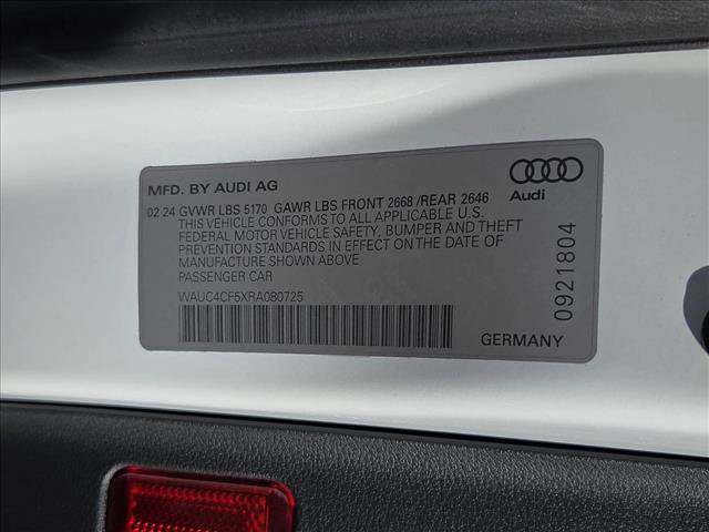 Used 2024 Audi S5 Premium Plus AWD/4WD image 30
