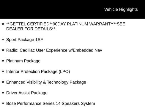 Used 2021 Cadillac XT5 Sportv w/ Platinum Package AWD/4WD image 4