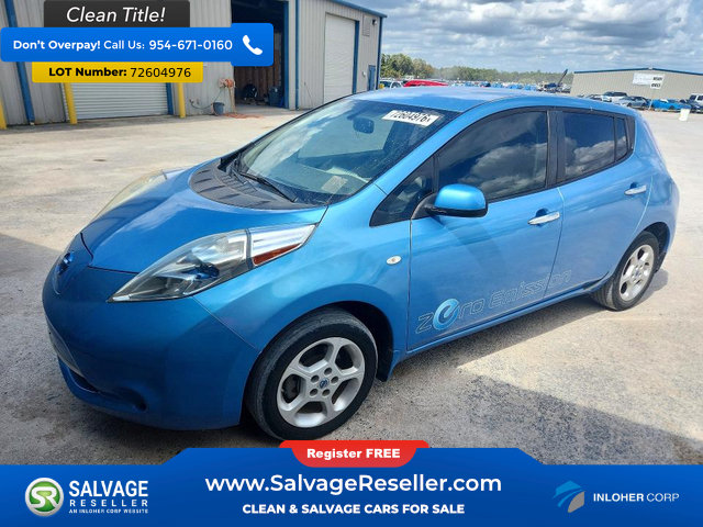 Used 2011 Nissan Leaf SL w/ Eco Design Pkg FWD image 1
