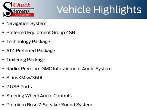 Used 2023 GMC Sierra 1500 AT4 w/ Technology Package AWD/4WD image 10