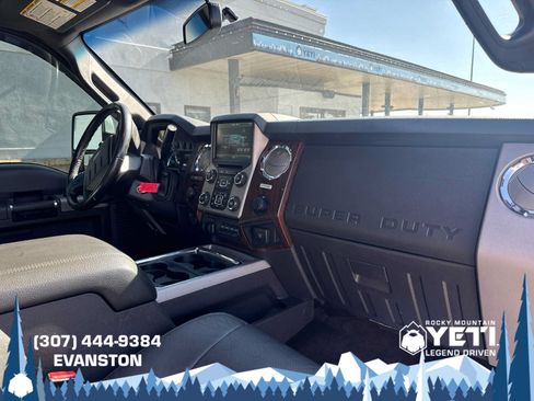 Used 2015 Ford F350 Lariat w/ Lariat Ultimate Package AWD/4WD image 14