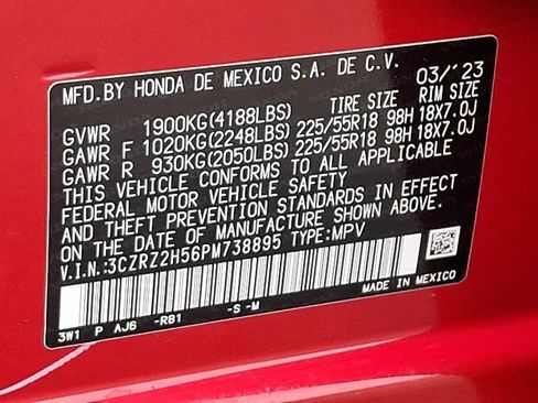 Used 2023 Honda HR-V Sport image 27