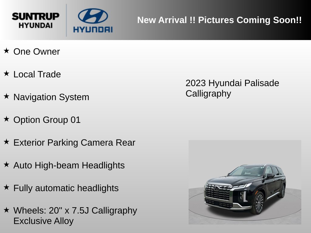 Used 2023 Hyundai Palisade Calligraphy AWD/4WD image 5