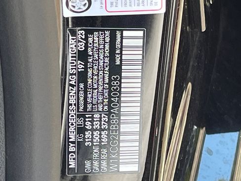 Certified 2023 Mercedes-Benz EQS 450+ 4MATIC Sedan image 10