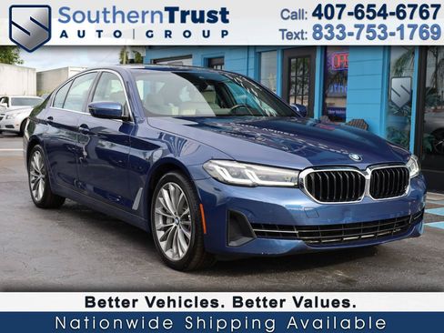 Used 2021 BMW 540i w/ Luxury Seating Package RWD image 1