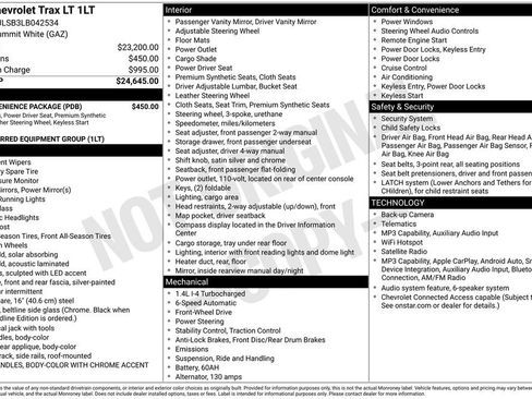 Used 2020 Chevrolet Trax LT w/ LT Convenience Package FWD image 6