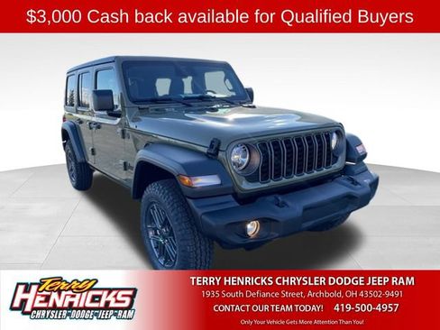 New 2026 Jeep Wrangler Unlimited Sport AWD/4WD image 1