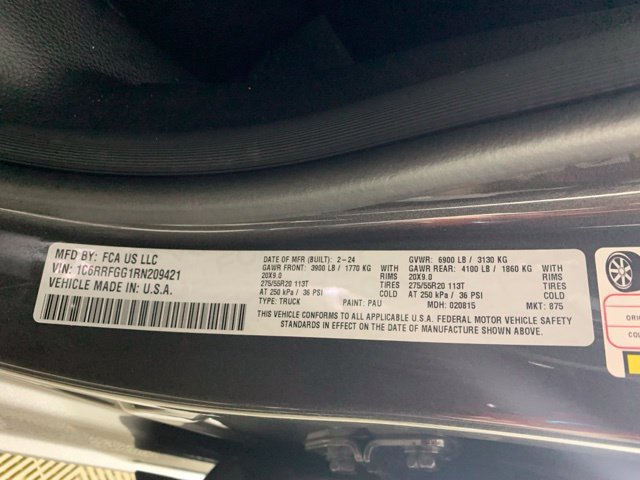 Used 2024 RAM 1500 Tradesman w/ Night Edition AWD/4WD image 40