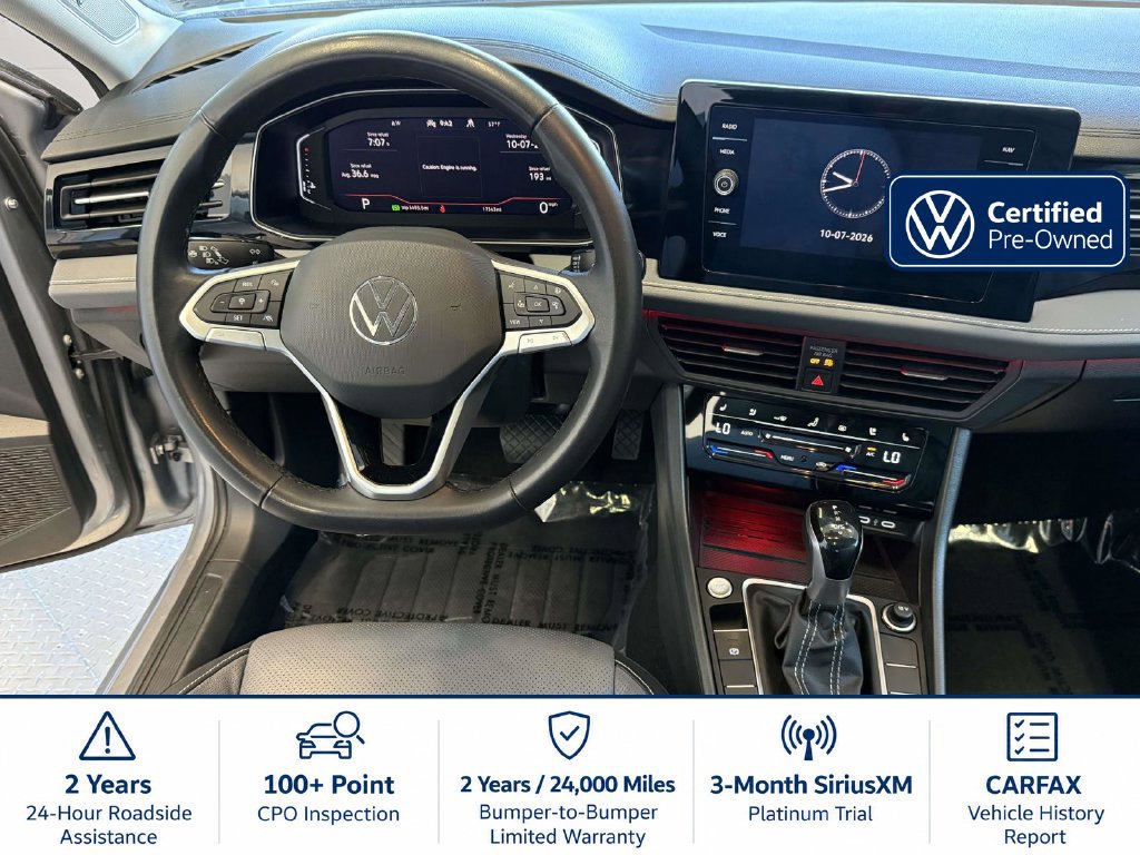 Certified 2025 Volkswagen Jetta SEL FWD image 10