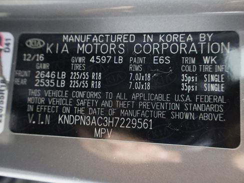 Used 2017 Kia Sportage EX image 36