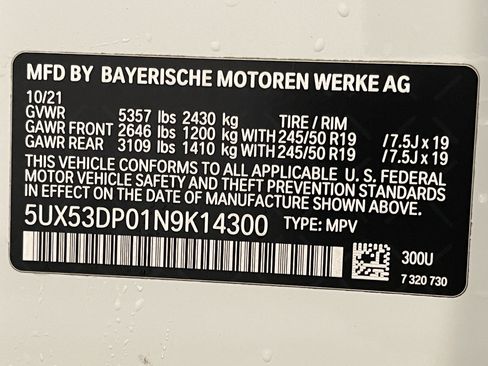 Certified 2022 BMW X3 xDrive30i w/ Premium Package 2 image 25