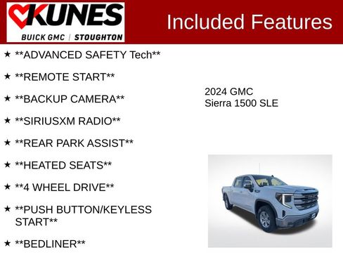 Used 2024 GMC Sierra 1500 SLE image 2