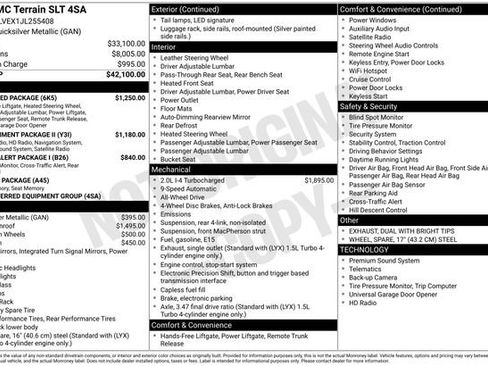 Used 2018 GMC Terrain SLT w/ Preferred Package image 3