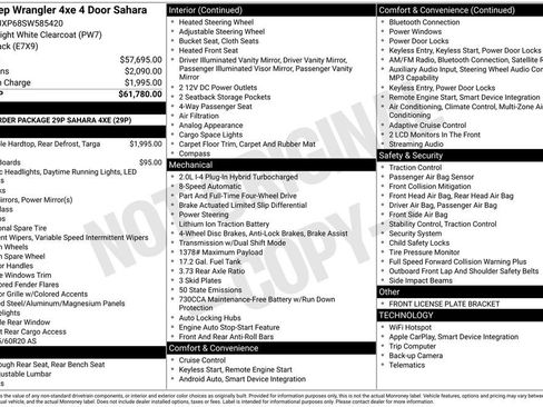 Certified 2025 Jeep Wrangler Unlimited Sahara AWD/4WD image 51