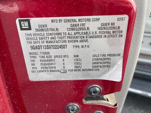 Used 2007 Buick Rainier CXL image 42