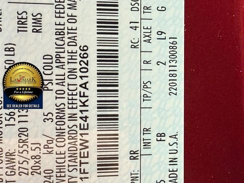 Used 2019 Ford F150 XLT w/ Equipment Group 302A Luxury image 21