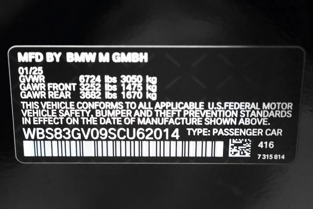 Used 2025 BMW M5 Touring w/ M Driver's Package AWD/4WD image 62