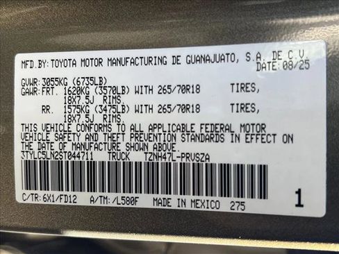 Certified 2025 Toyota Tacoma TRD Off-Road image 25