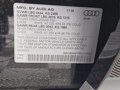 Used 2019 Audi Q5 2.0T Premium Plus w/ Premium Plus Package AWD/4WD image 48