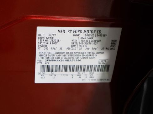 Used 2022 Ford Edge Titanium image 39