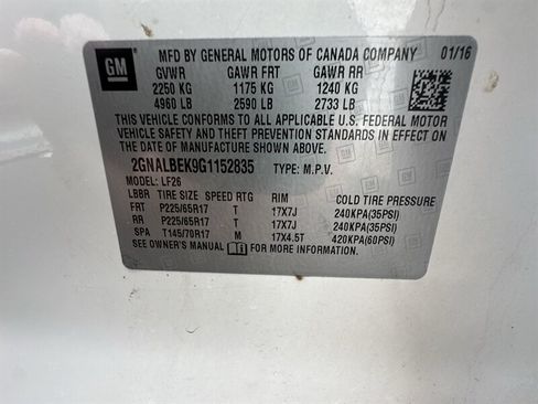 Used 2016 Chevrolet Equinox LS FWD image 17