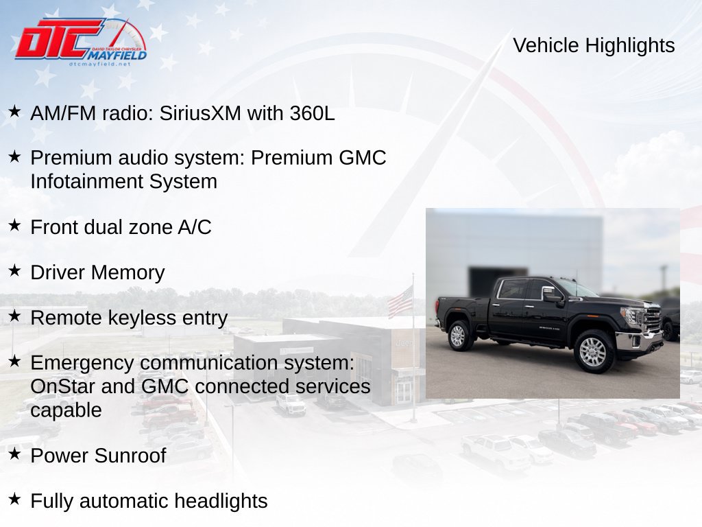 Used 2023 GMC Sierra 2500 SLT w/ SLT Convenience Package AWD/4WD image 6