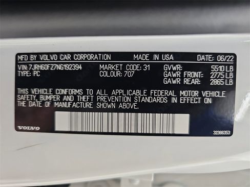 Used 2022 Volvo S60 T8 R-Design Expression w/ Premium Package image 48