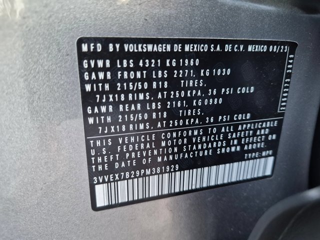 Used 2023 Volkswagen Taos SE FWD image 24