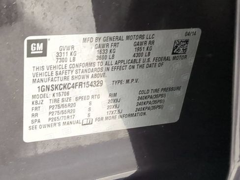 Used 2015 Chevrolet Tahoe LTZ AWD/4WD image 47