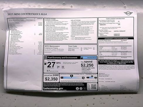 Used 2025 MINI Cooper Countryman S w/ Comfort Package Max image 12